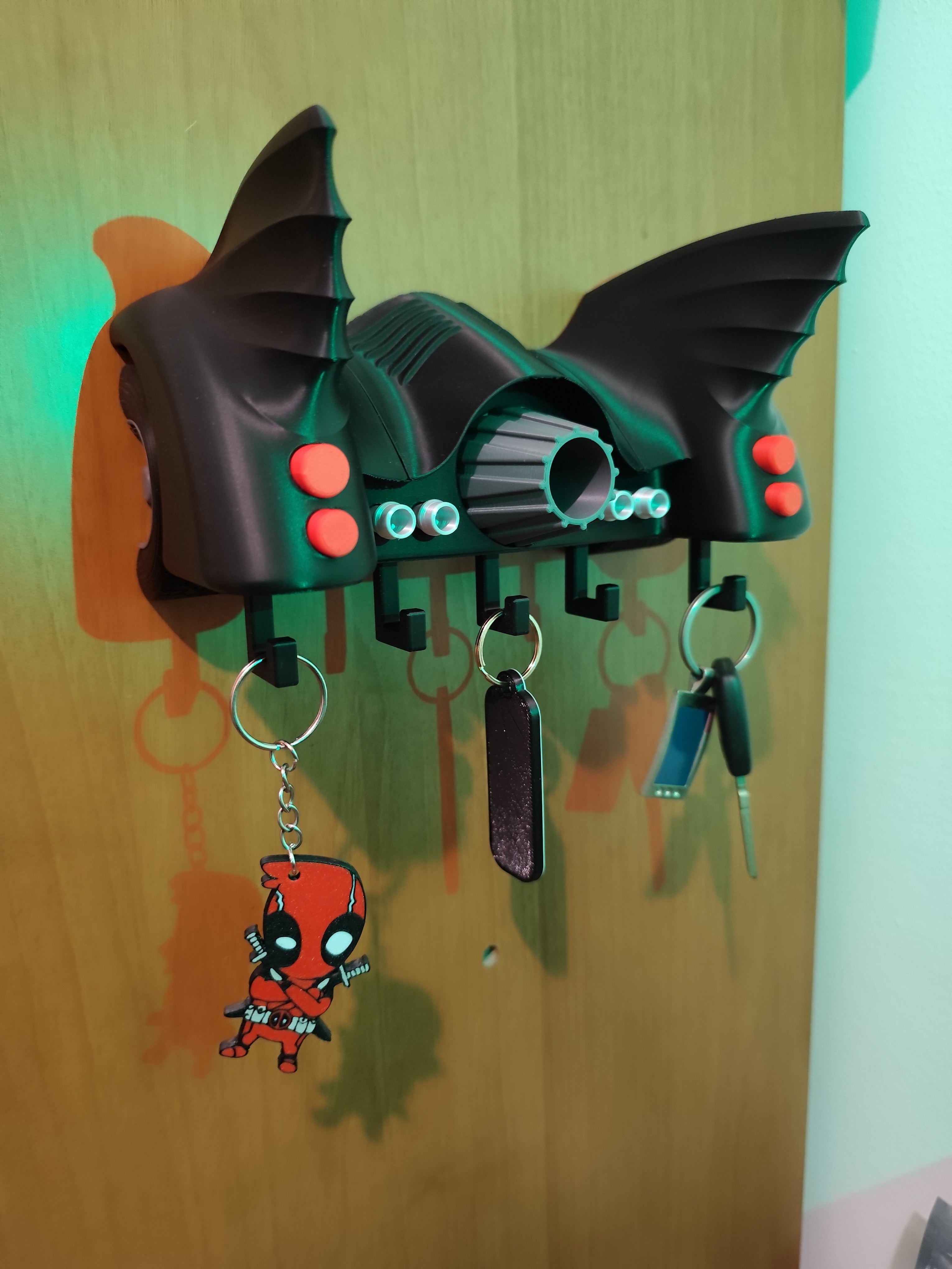 Dark Knight Ride Key Holder