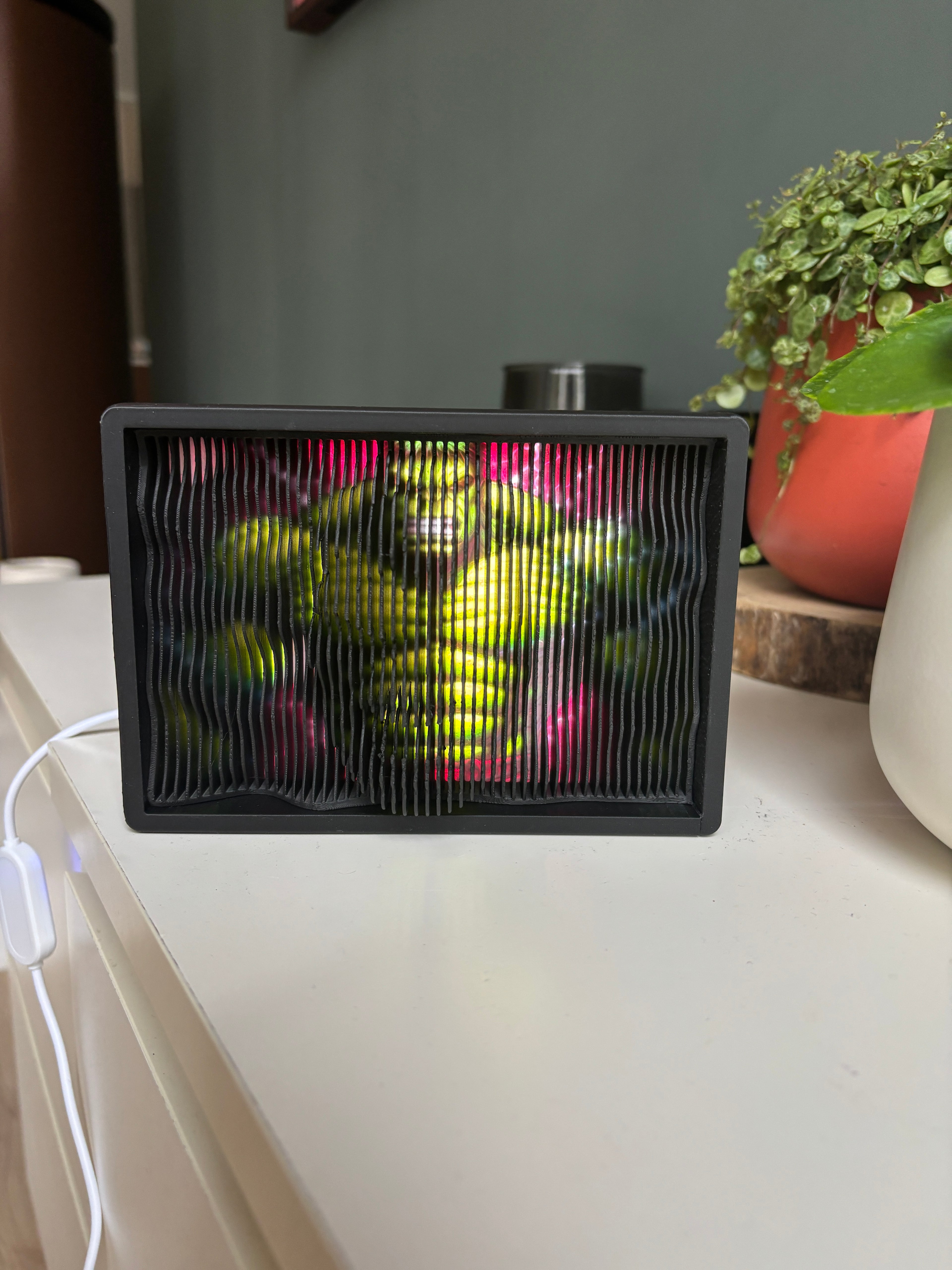 Gamma Titan Layered LithoSculpture | Lightbox