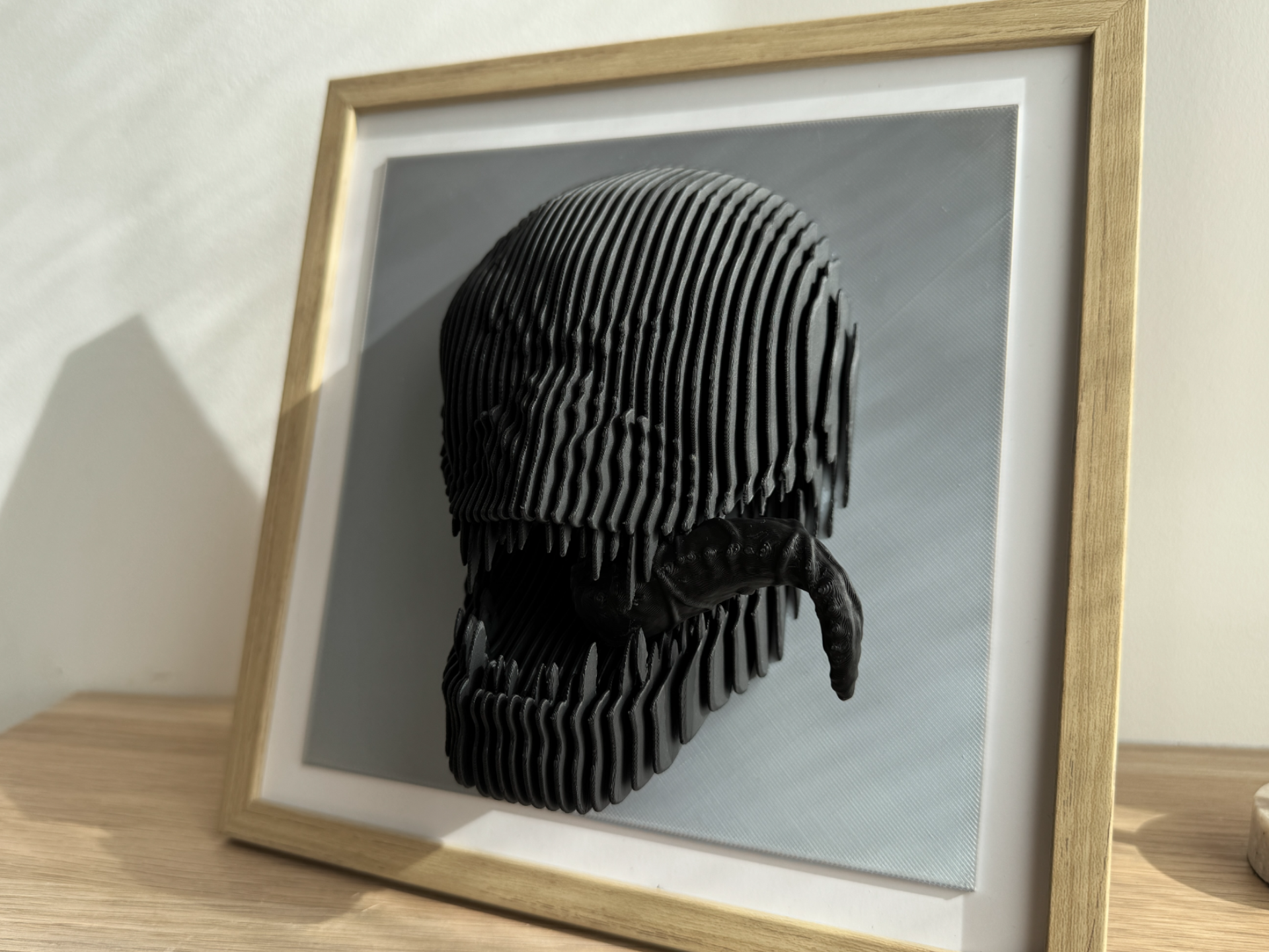 ELISO Symbiote Shadow Layered Sculpture Wall Art