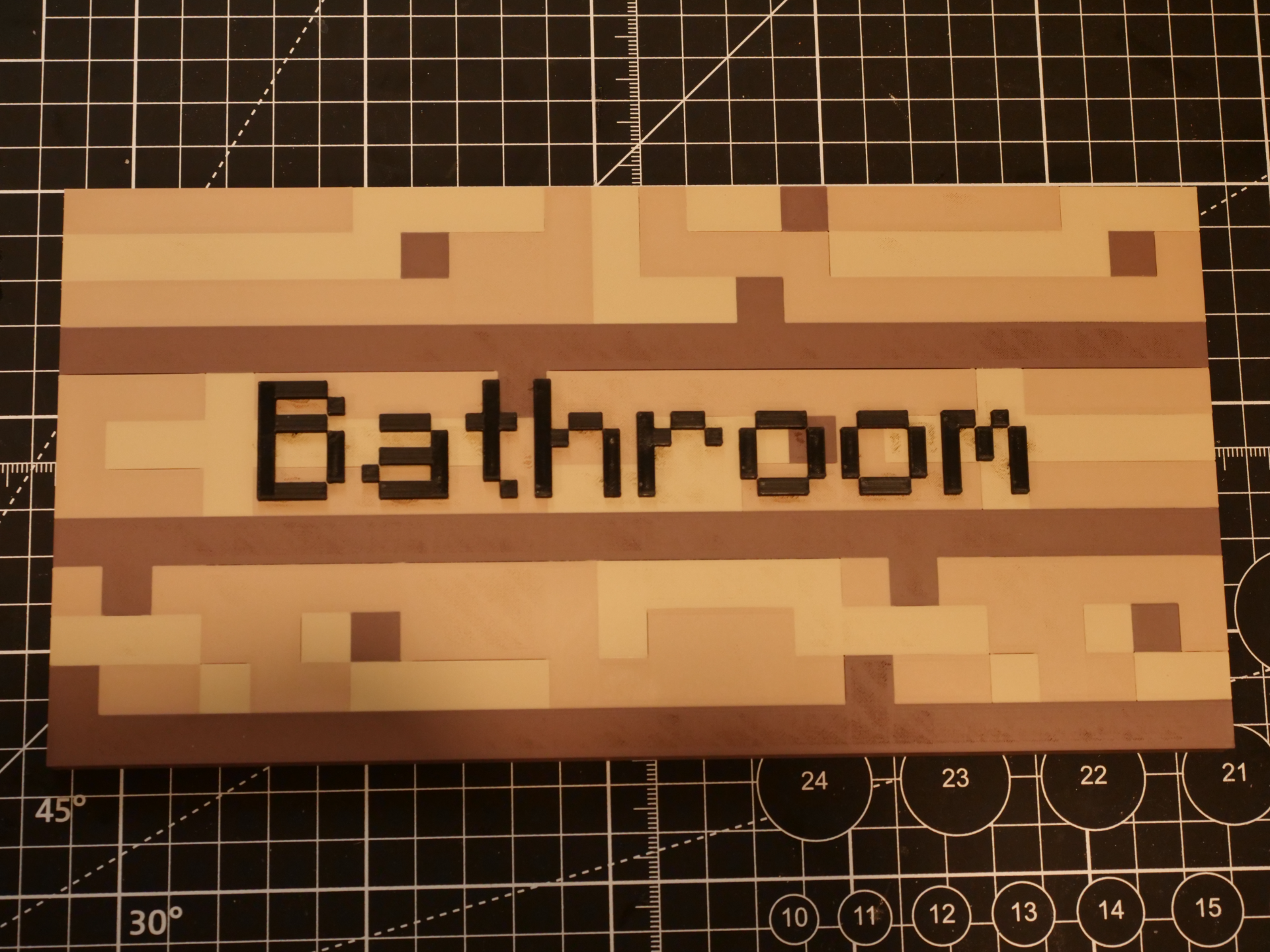 ELISO Pixel Custom Name Plate Display