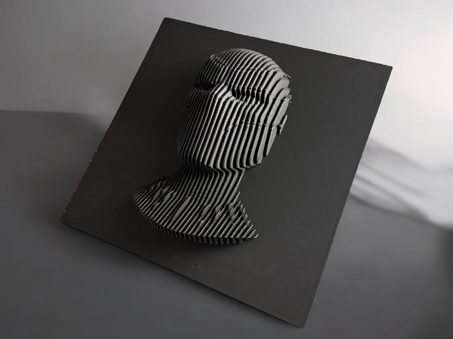 ELISO Vibranium King Layered Sculpture Wall Art