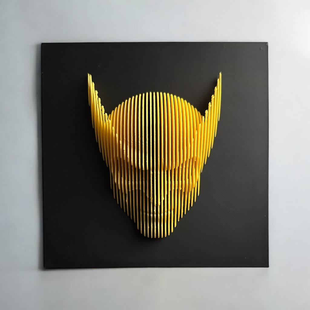 ELISO Wolverine Layered Sculpture Wall Art
