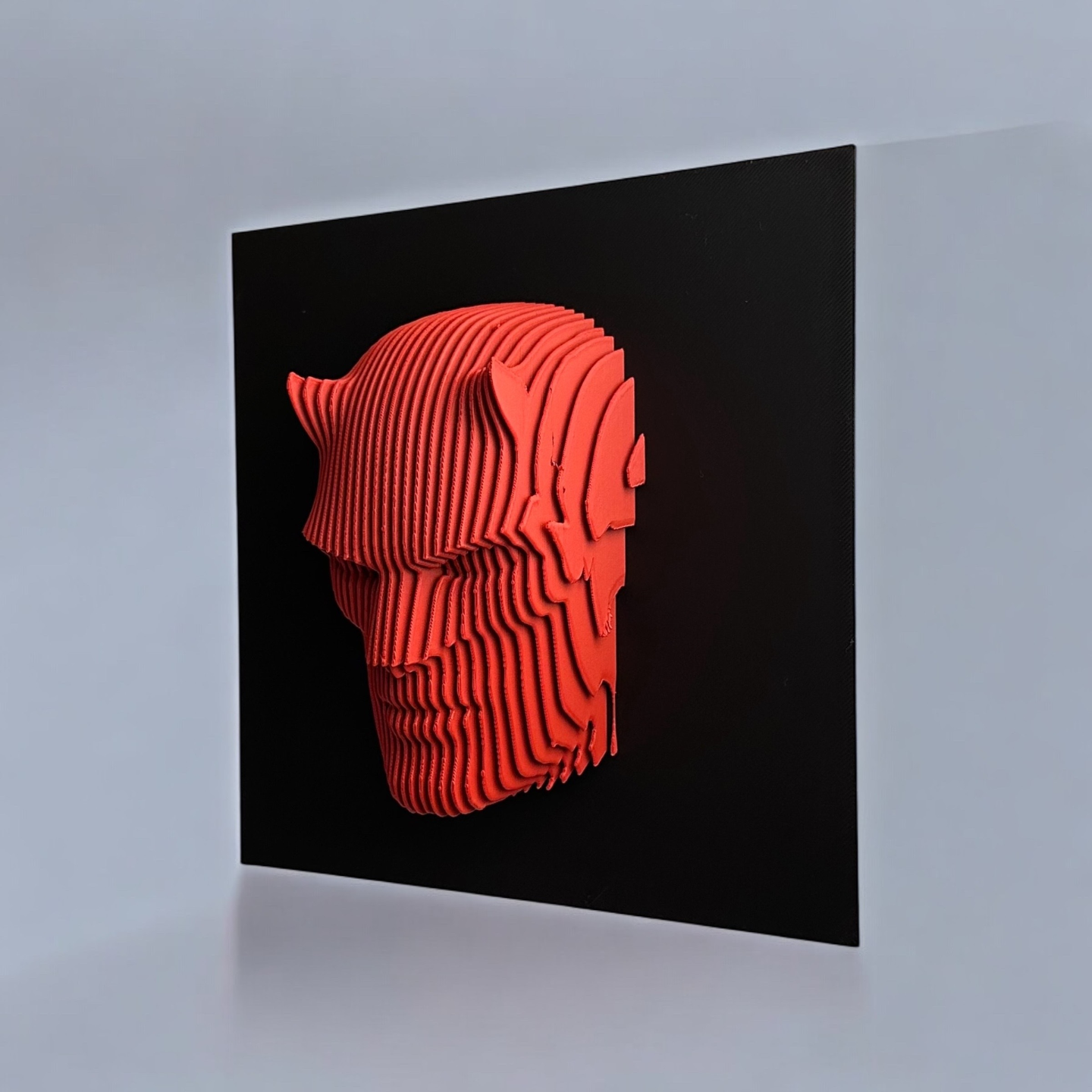 Eliso Blind Justice Layered Sculpture Wall Art