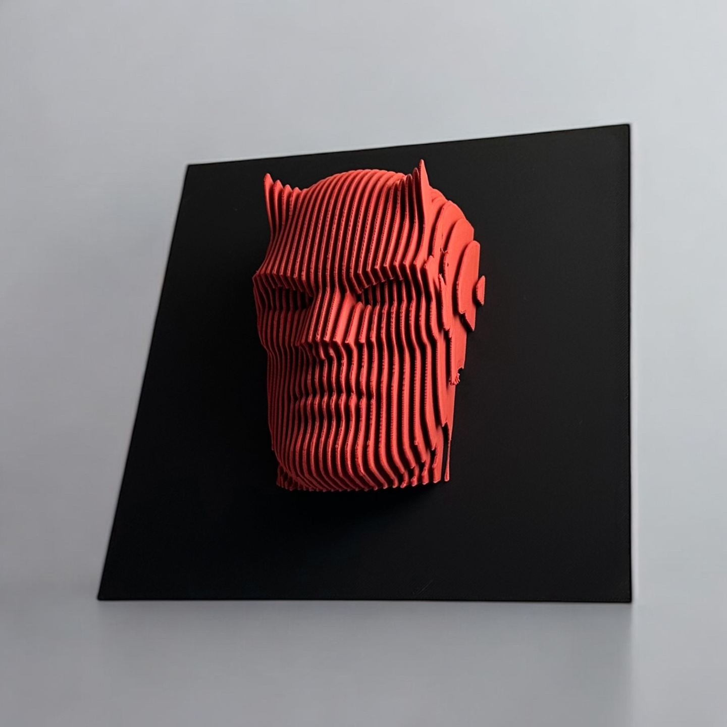 Eliso Blind Justice Layered Sculpture Wall Art