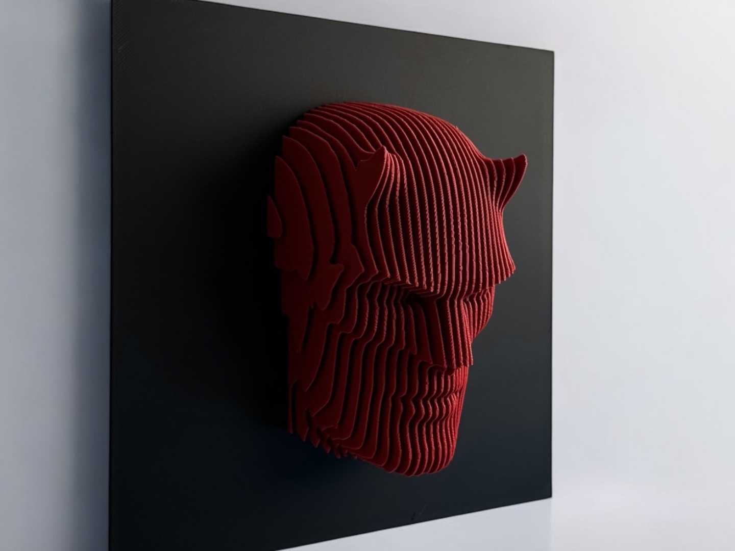 Eliso Blind Justice Layered Sculpture Wall Art