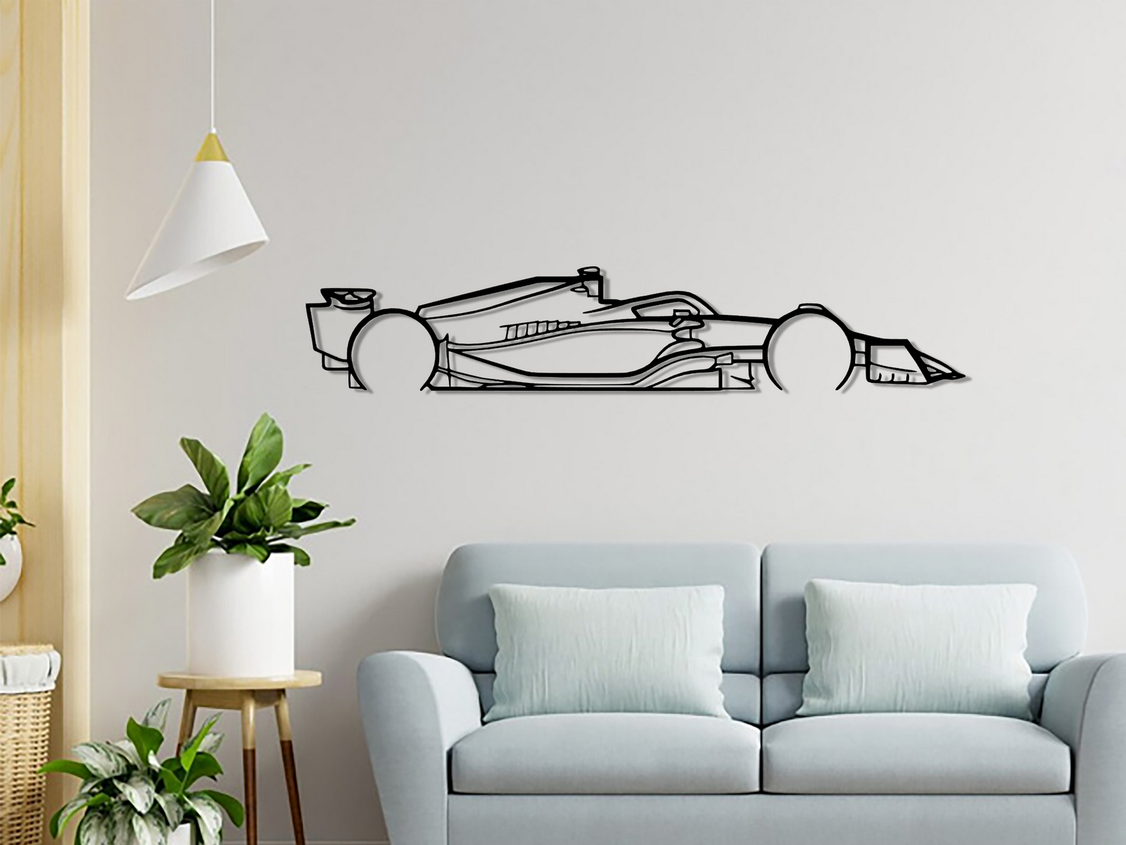 ELISO Formula 1 Racing Car Wall Art