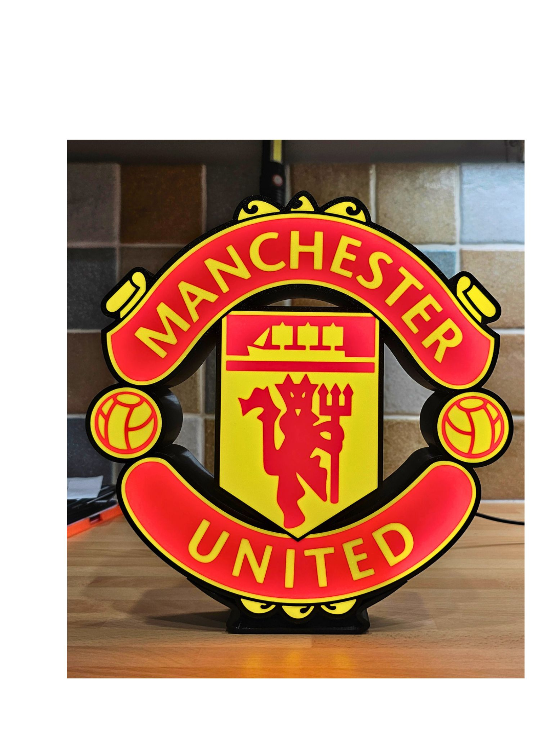 ELISO Red Devils Stand Light Box