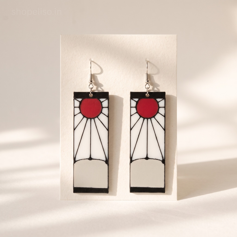 ELISO Tanjiro-Inspired Earrings