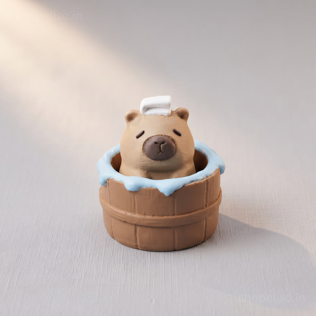 ELISO Capybara Clicker Keychain
