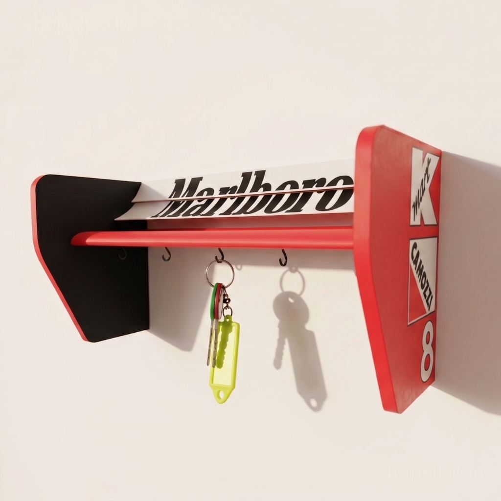 Eliso Papaya Racing Wing Key Holder